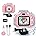 Waterproof Camera Toys for Girls Age 3-12 - Underwater Video Recorder with 32GB SD Card (Pink)